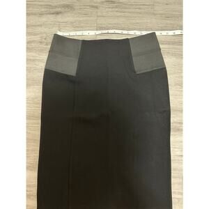 Calvin Klein Pencil Skirt Black womens 8
